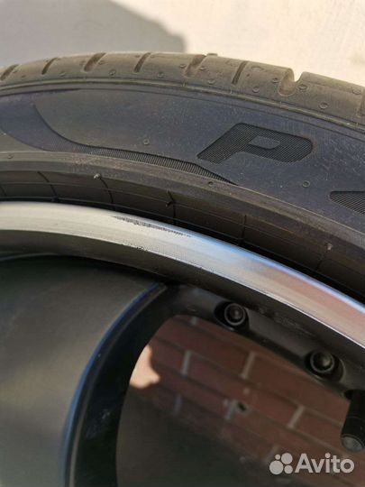 Оригинальные диски Techart r22 на Porsche Cayenne