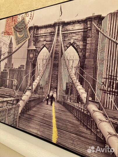 Интерьерная картина на холсте 