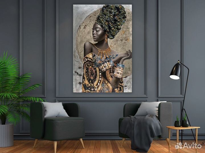 Печать интерьерных картин на холсте