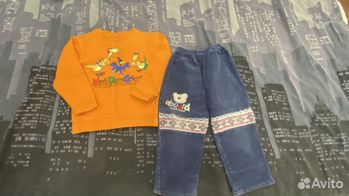 Вещи пакетом на мальчика 86, 92