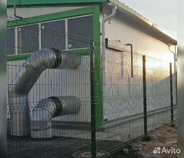 Сетка для забора 3d