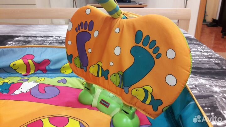 Музыкальный Коврик Tiny Love с игровой подушкой