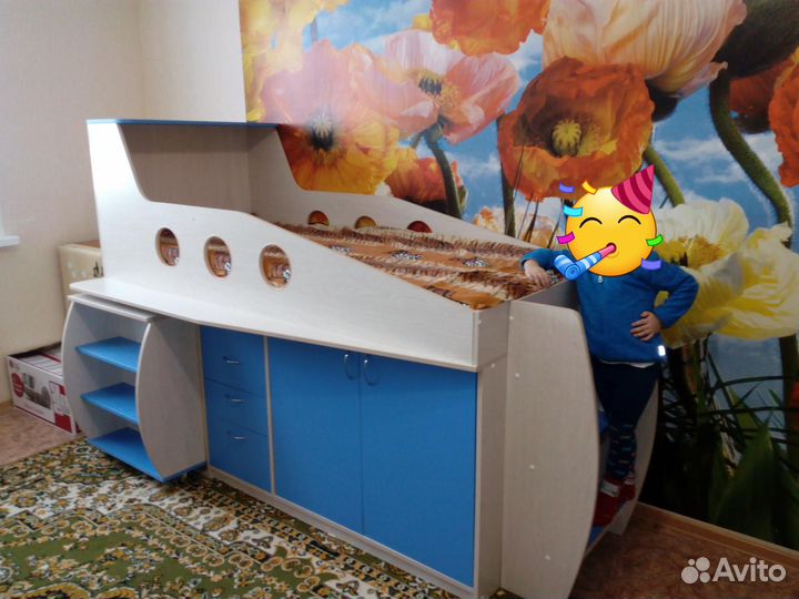 Детская кровать чердак 