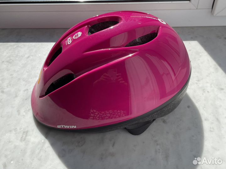 Шлем детский для девочки. Размер М
