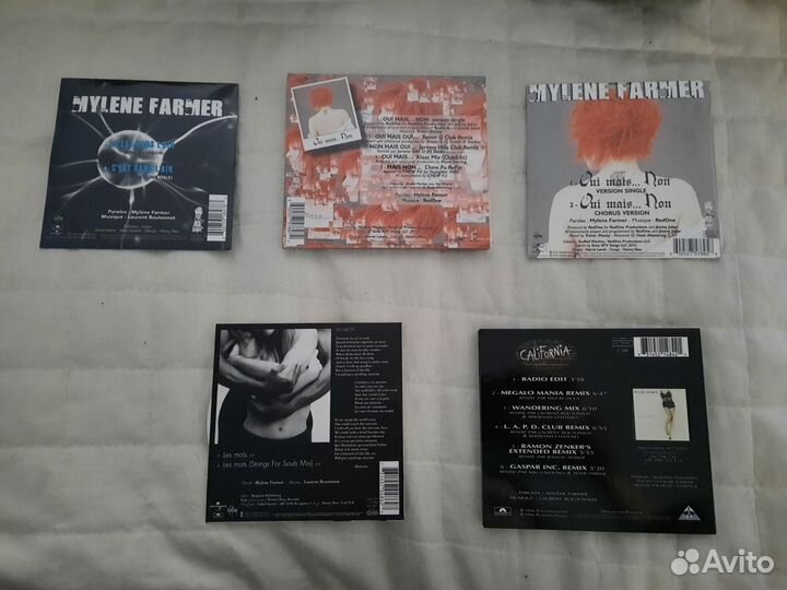 Mylene Farmer CD cинглы