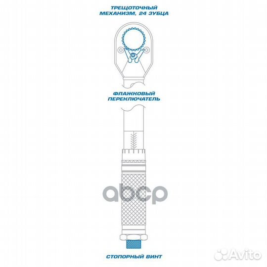 34323-2A ключ динамометрический серии ''classi