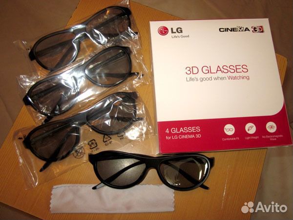 Очки 3d пассивные LG AG-F310(x4) Bundle