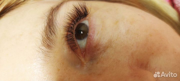 Наращивание ресниц на дому