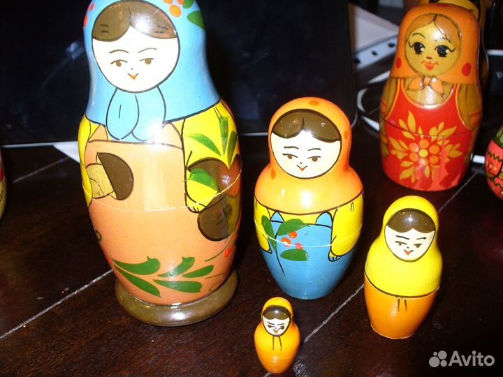 Матрешки времен СССР