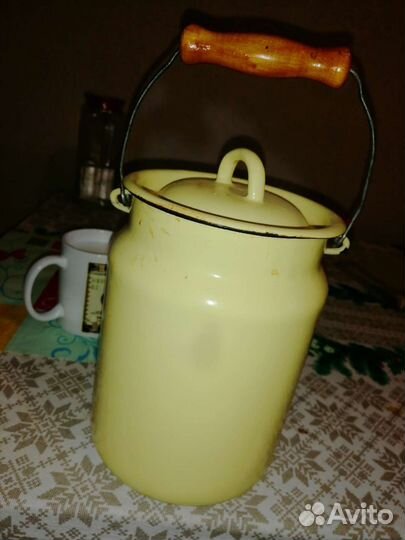 Бидон эмалированный СССР