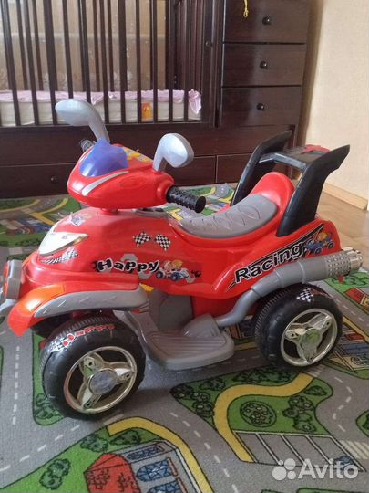 Детский квадроцикл на аккумуляторе