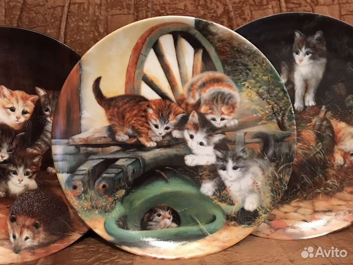 Тарелка Приключения на бархатных лапках