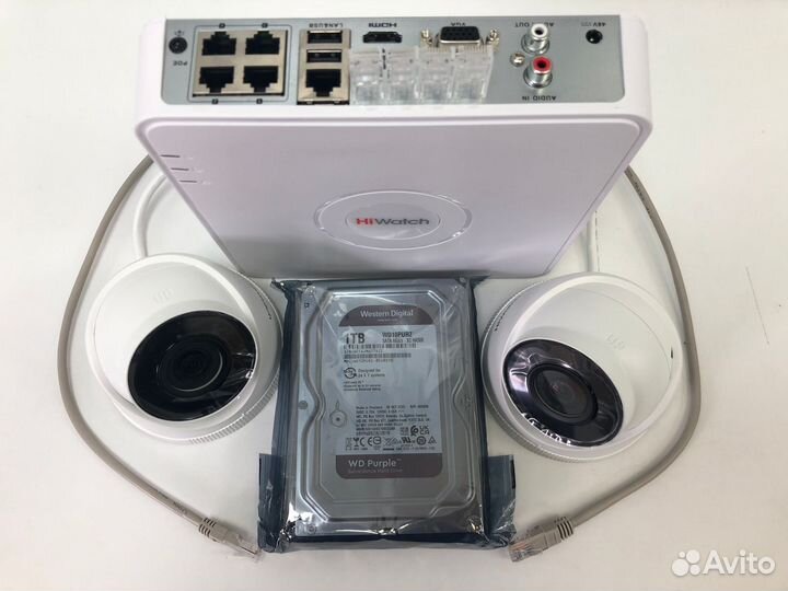 Видеонаблюдение готовый комплект