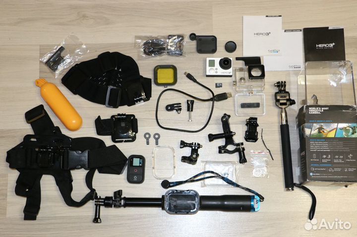 Экшн-камера GoPro Hero 3+ Black Edition