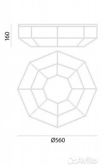 Потолочный светильник Италия IL Fanale Rilegato