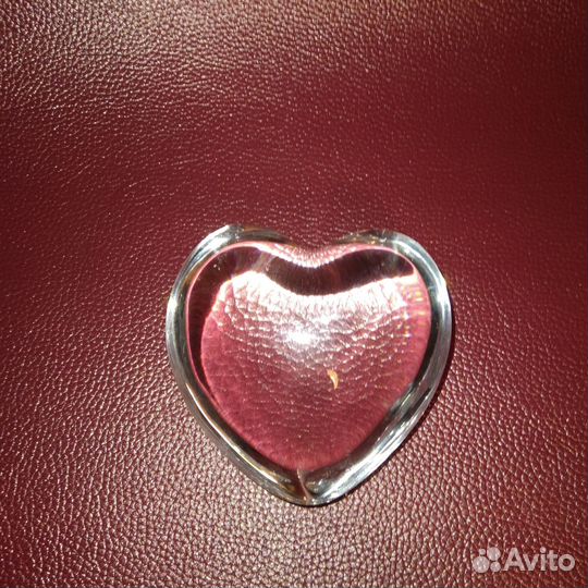 Baccarat. Сердце, мелочница, подсвечники