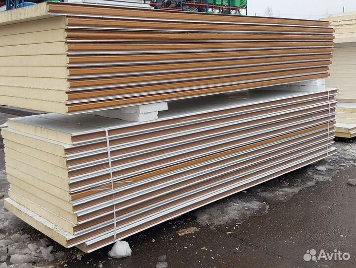 Сэндвич панели минвата