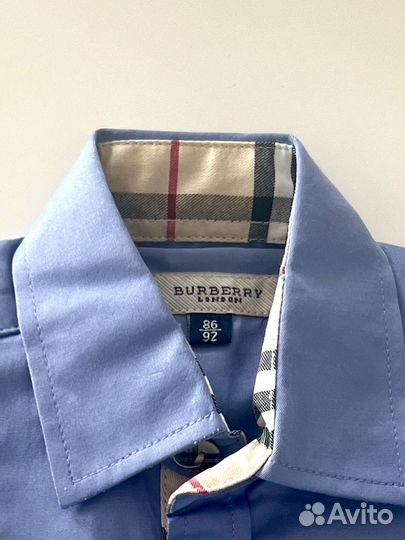 Рубашка для мальчика 86-92, Burberry, новая