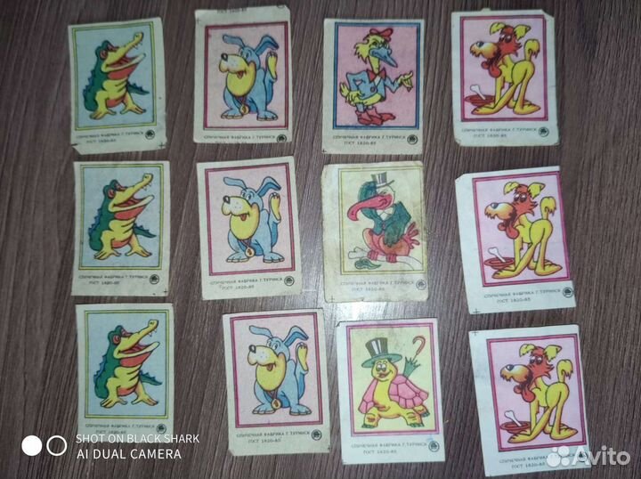 Этикетки от спичек