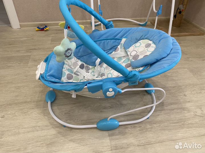 Детские качели шезлонг