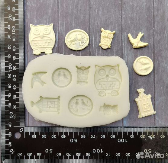 Набор силиконовых форм (молд)