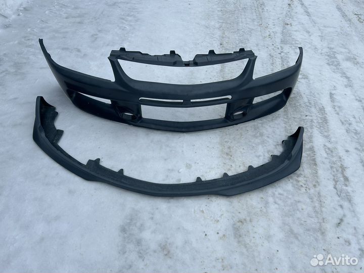 Передний бампер Mitsubishi lancer evolution ct9a