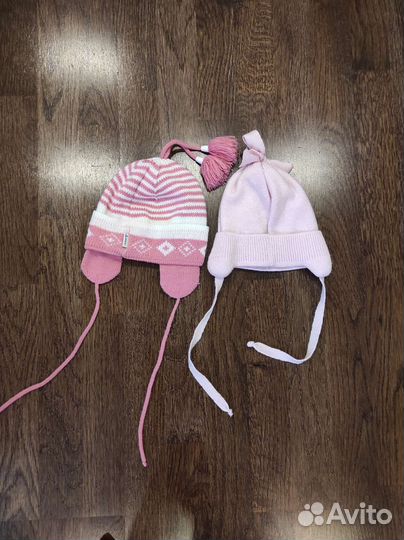 Шапка для девочки демисезон