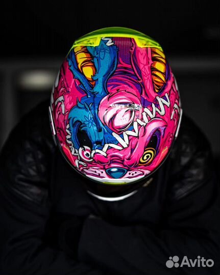 Шлем Icon Airframe Pro Beastie Bunny L