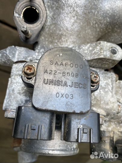 Впускной коллектор nissan almera n16 1.5л