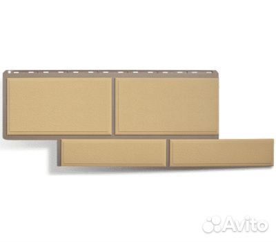 Фасадные панели «флорентийский камень» песчанный