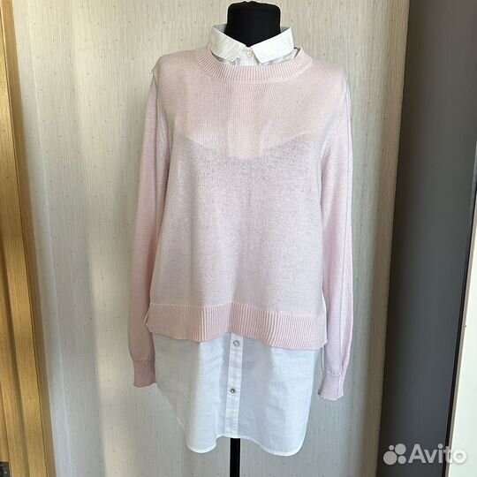 Кофта с рубашкой 