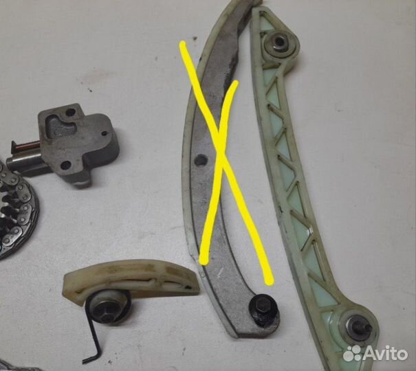 Натяжитель цепи грм Ford Focus 2 хетчбэк 1.8 qqdb