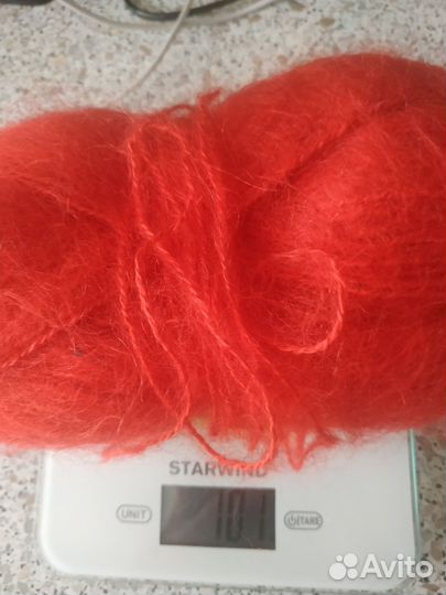 Пряжа для вязания мохер
