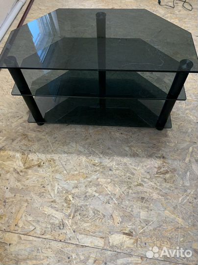 Стеклянная тумба