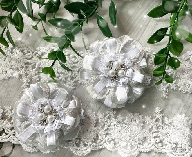 Бантики в школу/ школьные банты/на 1 сентября