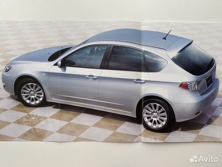Дилерские каталоги Subaru Impreza 2007-2010