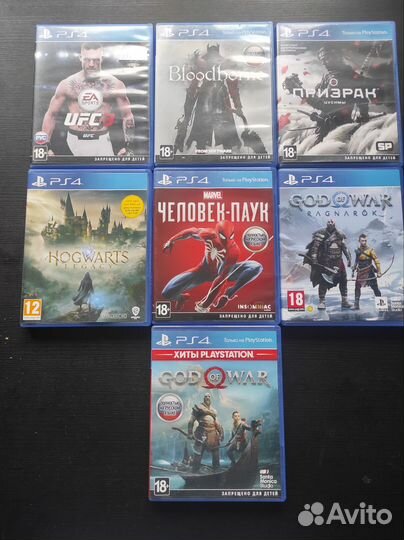 Диски игры для ps4