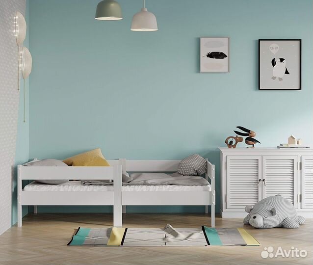 Кровать для детей с ящиками