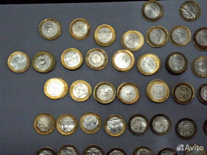 Монеты банка России 10 рублей (биметалл)