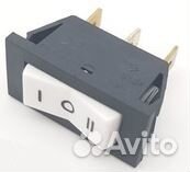 Выключатель клавишный 2х позиционный, с фиксацией