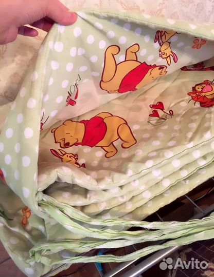 Одеяло и бортики для малыша