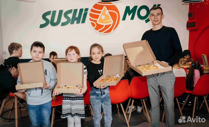 Бизнес кафе и точек доставки пиццы и суши