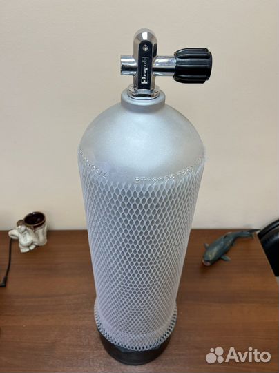 Баллон для дайвинга 11, 12 л алюминий сталь новый