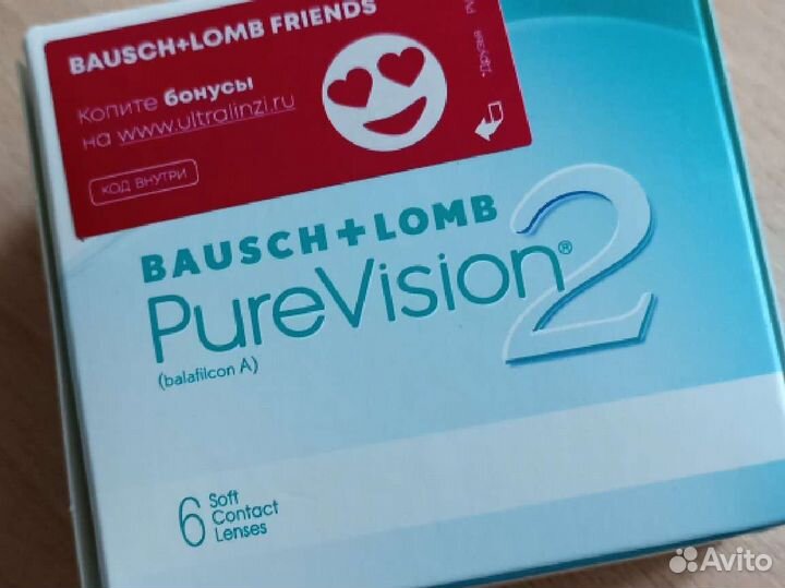 Линзы контактные