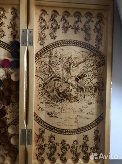 Нарды ручной работы