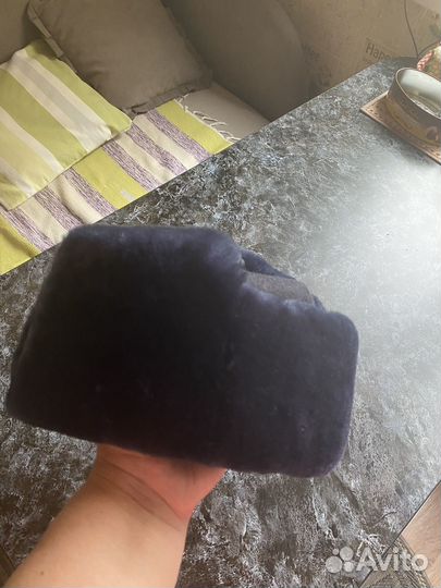 Мужская зимняя шапка из овчины