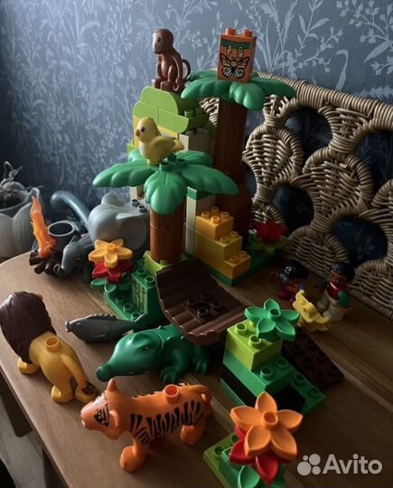 Lego duplo лего дупло джунгли around the world