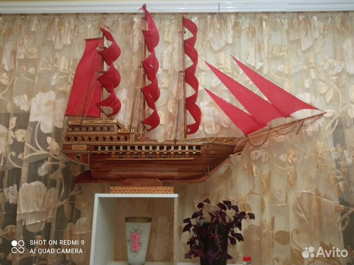 Парусник святой петр 1 ручной работы