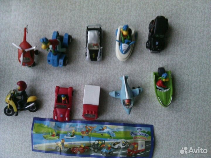 Растишка. Киндер игрушки