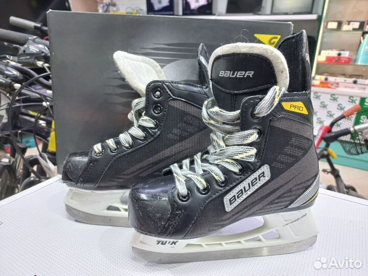Коньки bauer Pro y12г 31 размер тмн01